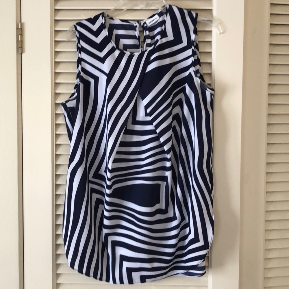 DKNYC sleeveless blouse
